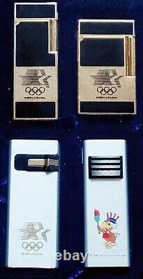 1984 Los Angeles Olympics Lighters (18) Framed Limited Edition Commemorative Set