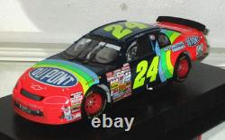 1996 Jeff Gordon #24 Dupont Dover Win Dual Autographed Liquid Color Car#85/96