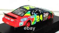 1996 Jeff Gordon #24 Dupont Dover Win Dual Autographed Liquid Color Car#85/96