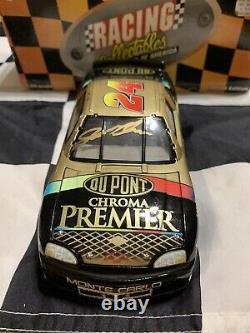 1997 Jeff Gordon and Ray Evernham Dual Autographed DuPont Chroma Premier 1/24