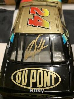 1997 Jeff Gordon and Ray Evernham Dual Autographed DuPont Chroma Premier 1/24