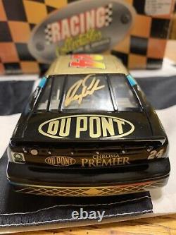 1997 Jeff Gordon and Ray Evernham Dual Autographed DuPont Chroma Premier 1/24