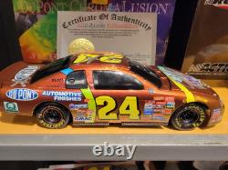 1998 Jeff Gordon #24 Dupont/All-Star QUAD AUTOGRAPHED 124 Monte Carlo