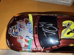 1998 Jeff Gordon #24 Dupont/All-Star QUAD AUTOGRAPHED 124 Monte Carlo