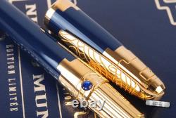 1998 Nuevo Mundo Limited Edition S. T. Dupont 481892M Sapphire Fountain Pen