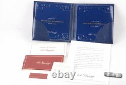 1998 Nuevo Mundo Limited Edition S. T. Dupont 481892M Sapphire Fountain Pen