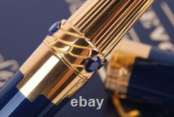 1998 Nuevo Mundo Limited Edition S. T. Dupont 481892M Sapphire Fountain Pen