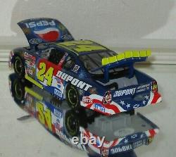 2002 Jeff Gordon #24 DUPONT PEPSI DAYTONA AUTOGRAPHED 1/24 car WithJSA COA RARE