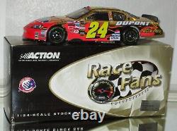 2006 JEFF GORDON #24 DUPONT AUTOGRAPHED GOLD Car#252/288 RACE FANS ONLY AWESOME