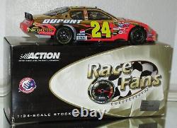 2006 JEFF GORDON #24 DUPONT AUTOGRAPHED GOLD Car#252/288 RACE FANS ONLY AWESOME