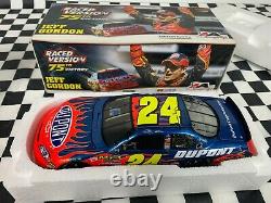 2006 Jeff Gordon #24 Chicagoland 75th Raced Win Dupont Chicago 1/24 Action NEW