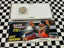 2006 Jeff Gordon #24 Chicagoland 75th Raced Win Dupont Chicago 1/24 Action NEW