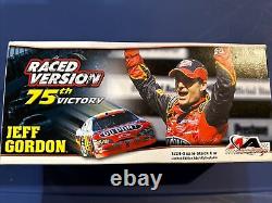 2006 RCCA 1/24 Jeff Gordon DuPont Chicagoland 75th Raced Win 109/2425 With Coin