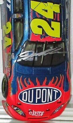 2007 JEFF GORDON #24 DUPONT TWIN 150'S RACED WIN AUTOGRAPHED 1/24 Car#1866/2256