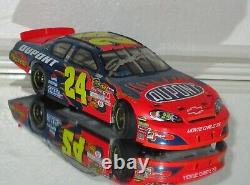 2007 JEFF GORDON #24 DUPONT TWIN 150'S RACED WIN AUTOGRAPHED 1/24 Car#1866/2256