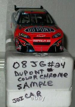 2008 Sample Jeff Gordon #24 Dupont Color Chrome 1/24 Preproduction Sample Jgi