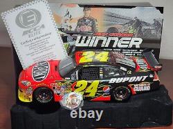 2009 Jeff Gordon #24 DuPont Gatorade Dual WIN 124 ELITE Action NASCAR Die-Cast