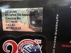 2012 Jeff Gordon #24 DuPont 20th Anniversary Homestead Win 124 NASCAR Action