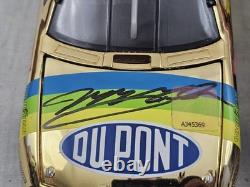3 Jeff Gordon #24 Dupont Autographed Diecast Cars Display 1998 2001 2005! Look