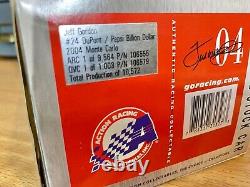 Action Jeff Gordon SIGNED with COA 2004 DuPont Pepsi Billion Dollar 1/24 Diecast