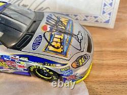 Action Jeff Gordon SIGNED with COA 2004 DuPont Pepsi Billion Dollar 1/24 Diecast