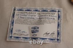 Autographed Nascar 1999 #24 Jeff Gordon Dupont 3 Time Champion Brookfield