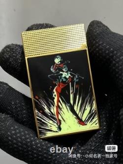 Brand-new S. T. Dupont Harley Quinn Limited Edition Gold Inflatable Lighter