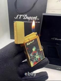 Brand-new S. T. Dupont Harley Quinn Limited Edition Gold Inflatable Lighter