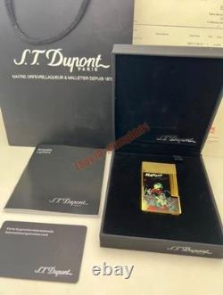 Brand-new S. T. Dupont Harley Quinn Limited Edition Gold Inflatable Lighter