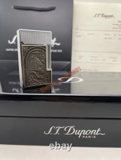 Brand-new S. T. Dupont Limited Edition Silver Skull Inflatable Lighter