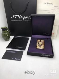Brand-new S. T. Dupont1892 Limited Edition Gold Embossed Inflatable Lighter