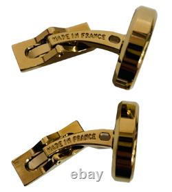 Cufflinks S. T Dupont Gold James Bond Limited Edition 007 France Paris Rare