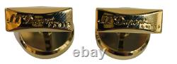 Cufflinks S. T Dupont Gold James Bond Limited Edition 007 France Paris Rare