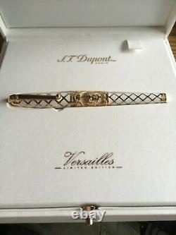 DUPONT LIMITED EDITION VERSAILLES FOUNTAIN PEN 18k NIB MINT UNUSED BOX & Papers