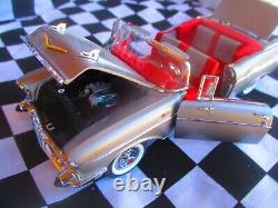 Danbury Mint Limited Edition 1957 Chevrolet Bel-air Fuelie Convertible 124