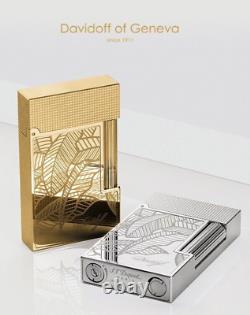Davidoff Leaves Limited Edition Lighter by S. T. Dupont, 120608 New In Box