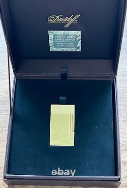 Davidoff Leaves Limited Edition Lighter by S. T. Dupont, 120608 New In Box