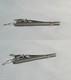 Dupont D Logo Stripe Line Tie Pin Silver Gold Rare Limited Edition