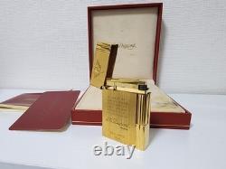 Dupont Gatsby Gold Limited Edition Luxury Pen Collectible Used