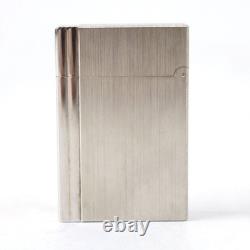 Dupont Gatsby Mercure Limited Edition Square Form Roller Gas Lighter Silver Go