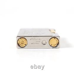 Dupont Gatsby Mercure Limited Edition Square Form Roller Gaslighter Silver Gol