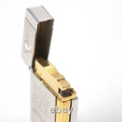 Dupont Gatsby Mercure Limited Edition Square Form Roller Gaslighter Silver Gol