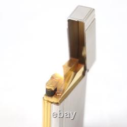 Dupont Gatsby Mercure Limited Edition Square Form Roller Gaslighter Silver Gol