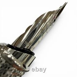 Dupont James Bond 007 Limited Edition 18K F Nib Fountain Pen Silver