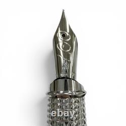 Dupont James Bond 007 Limited Edition Nib 18K F Fountain Pen Silver Men'S