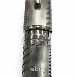Dupont James Bond 007 Limited Edition Nib 18K F Fountain Pen Silver Men'S