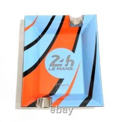 Dupont Le Mans Ashtray Blue Porcelain 006489 Limited Edition 22x17x4cm Japan