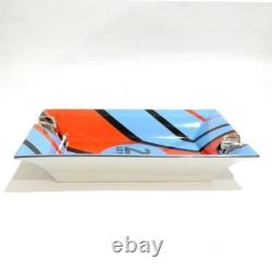 Dupont Le Mans Ashtray Blue Porcelain 006489 Limited Edition 22x17x4cm Japan