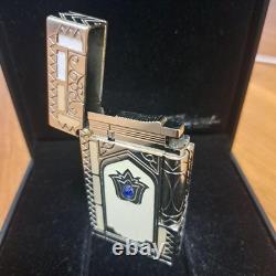 Dupont Lighter Line 2 World Limited Edition Taj Mahal Silver White France