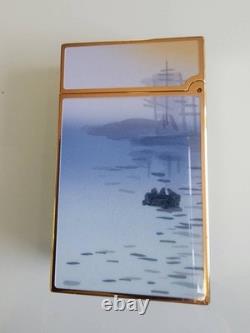 Dupont Line 2 Monet Sunrise Gas Lighter Rare Limited Edition